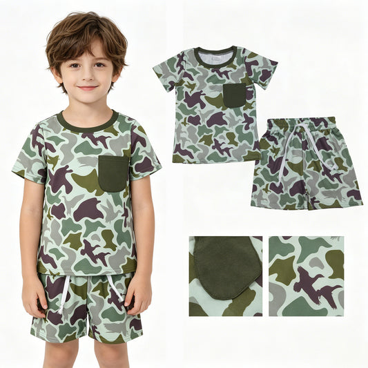 BSSO1793 duck camo western  boy outfit 202603 rts