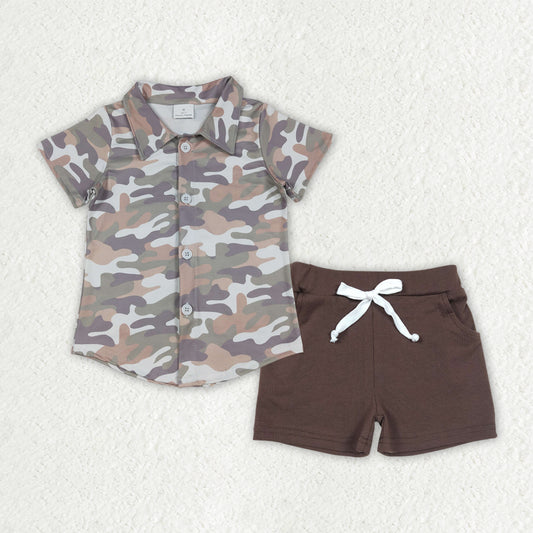 BSSO1804组合  camo western  boy outfit 202512 RTS