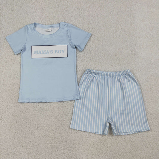 BSSO1876 mama's boy shorts boy outfit 202603 RTS
