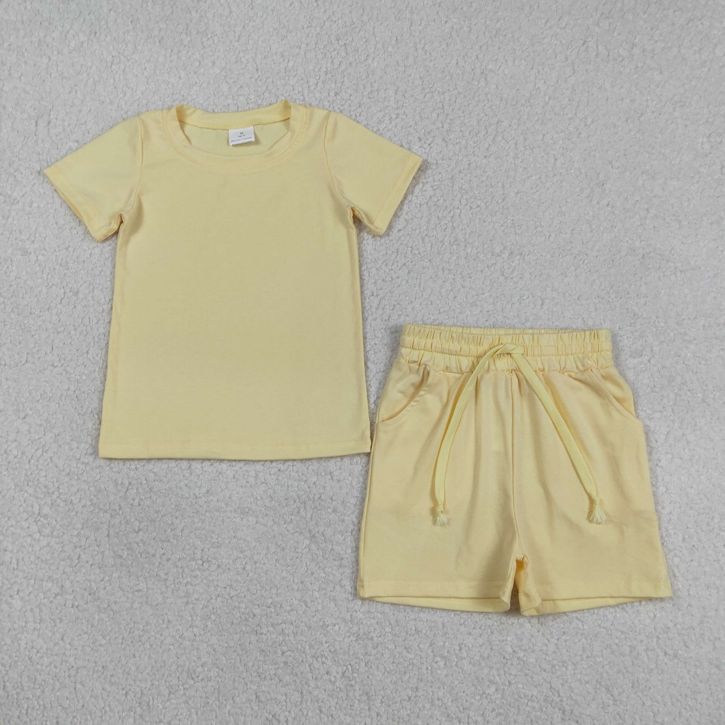 BSSO1888 cotton solid color western  boy outfit 202603 RTS