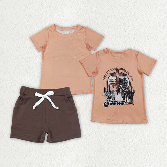 BSSO1936组合，BT1618+SS0134 Jesus western  boy outfit 202602  RTS