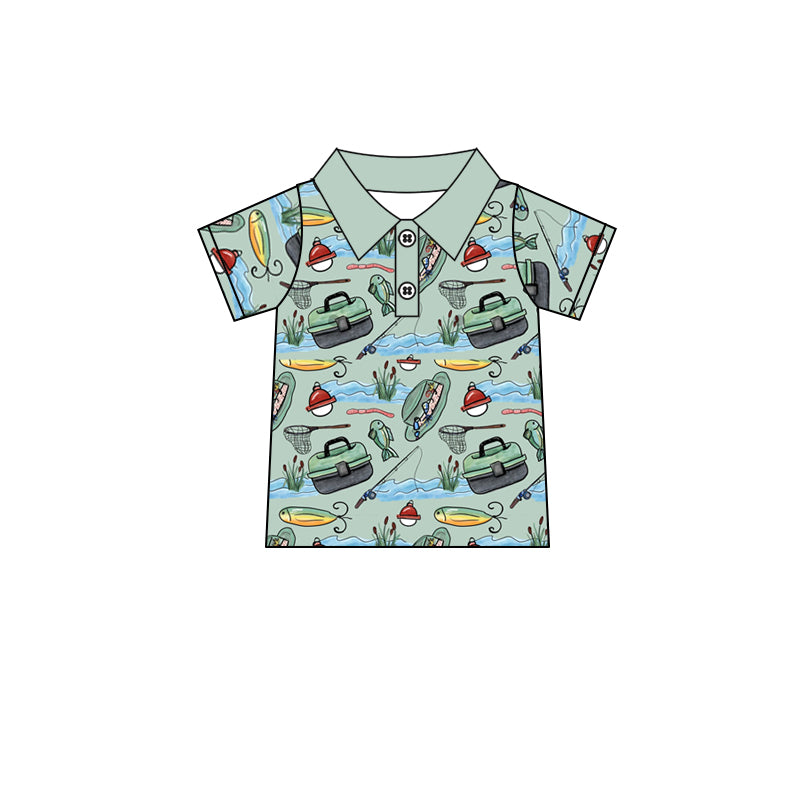 BT0233 fishing boy top tee t-shirt preorder 20230510