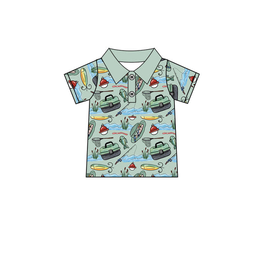 BT0233 fishing boy top tee t-shirt preorder 20230510