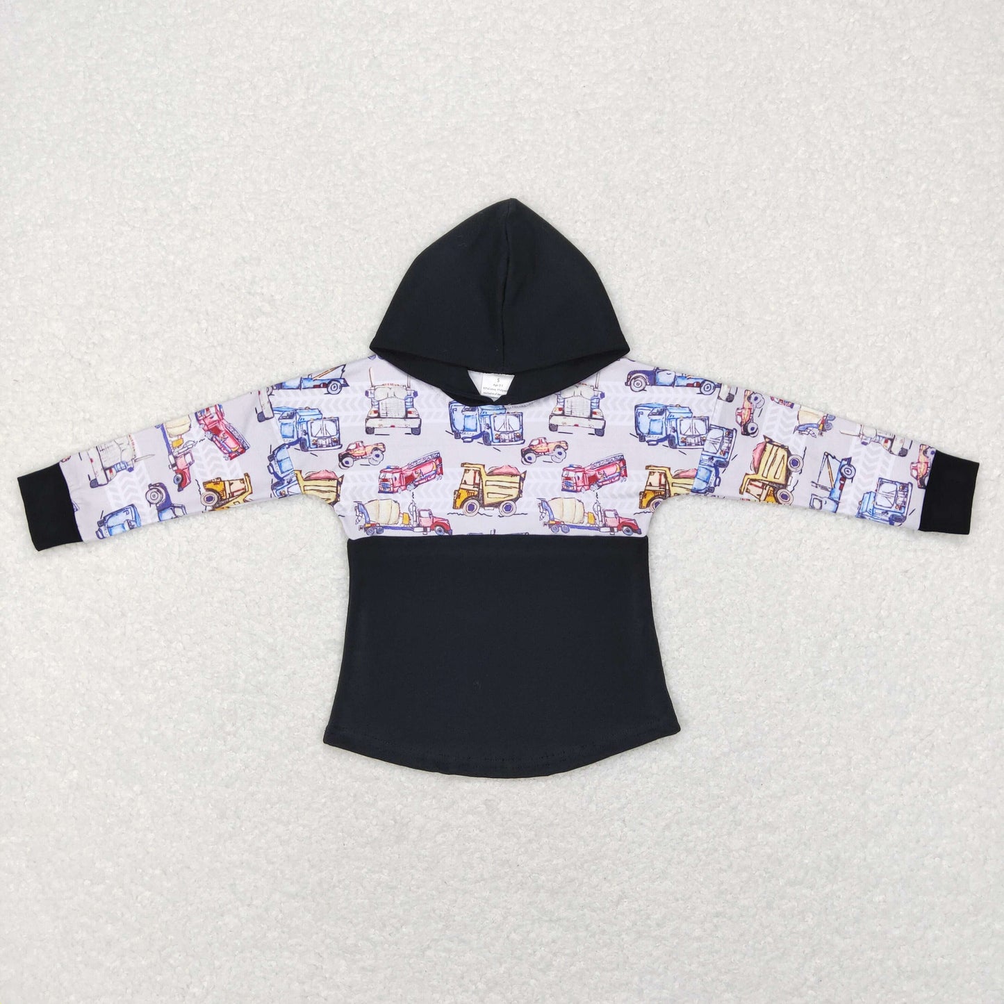 BT0470 car bus long sleeve hoodie girl pullover top 20231130 RTS