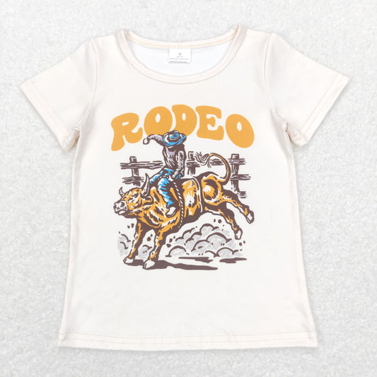 BT0515 rodeo western top tee boy t-shirt  RTS 202401