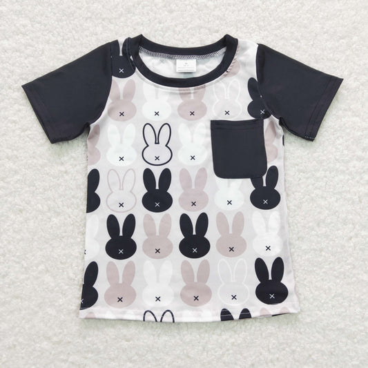 BT0589 easter top tee rabbit boy  t-shirt rts 202402