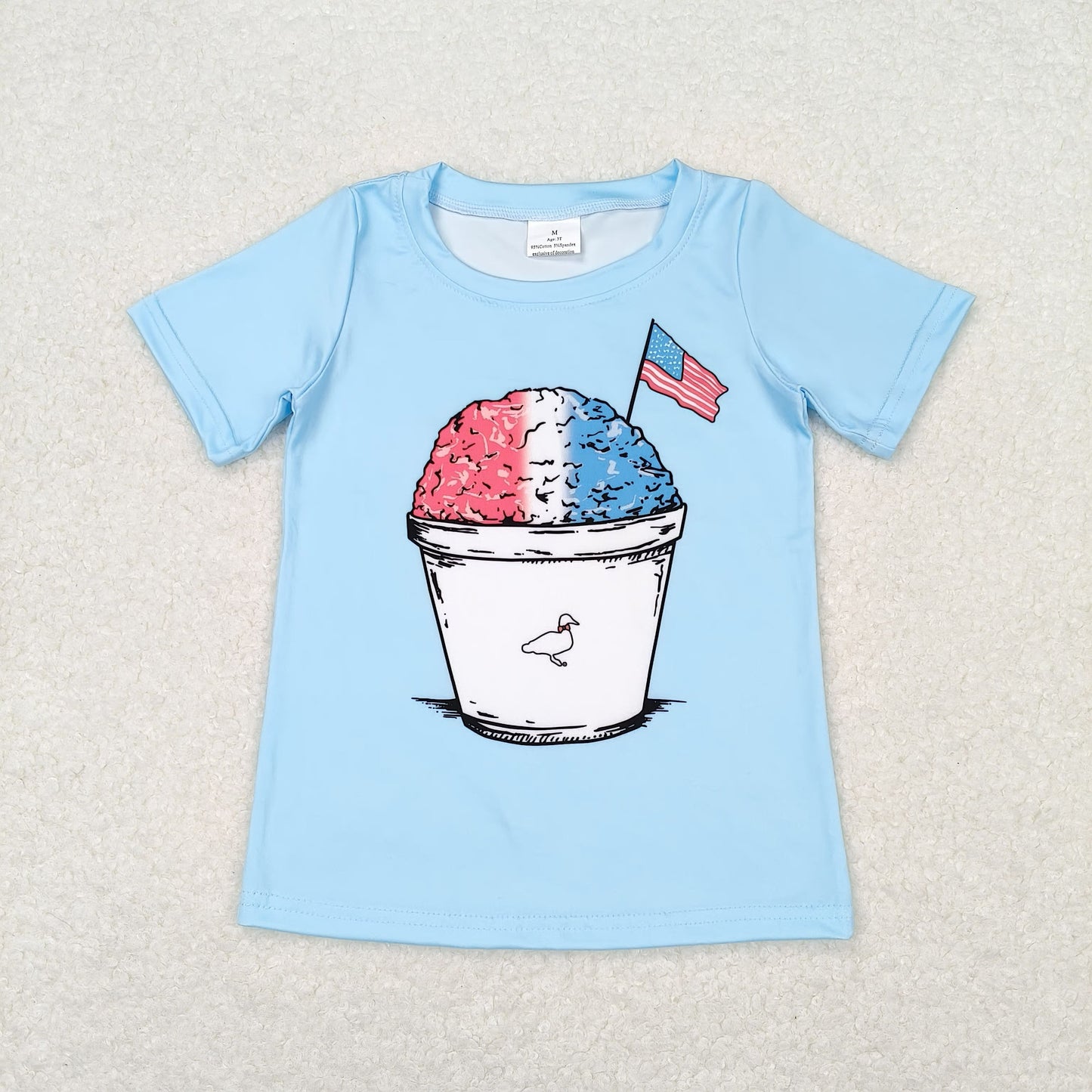 BT0648 western 4th july  girl top tee  t-shirt RTS 202404