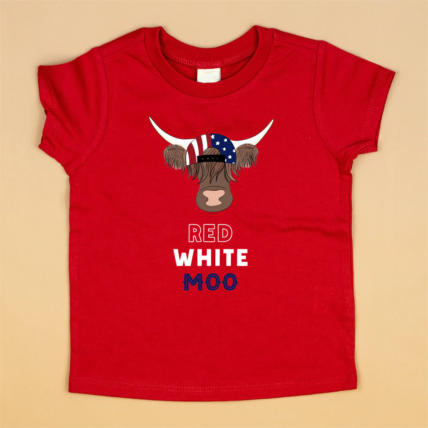 BT0649 western 4th july cow  girl top tee  t-shirt  preorder 202403