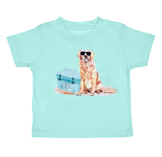 BT0681 dog top tee  crab  boy t-shirt  preorder 202404