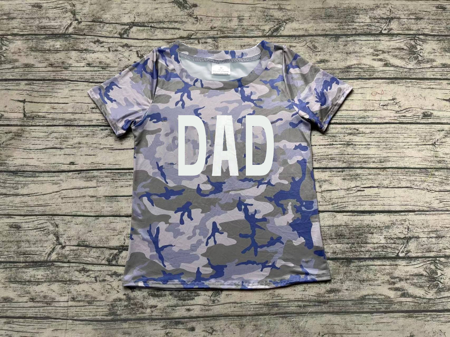 adult  成人 tee top t-shirt short sleeve camo Dad 202405 preorder