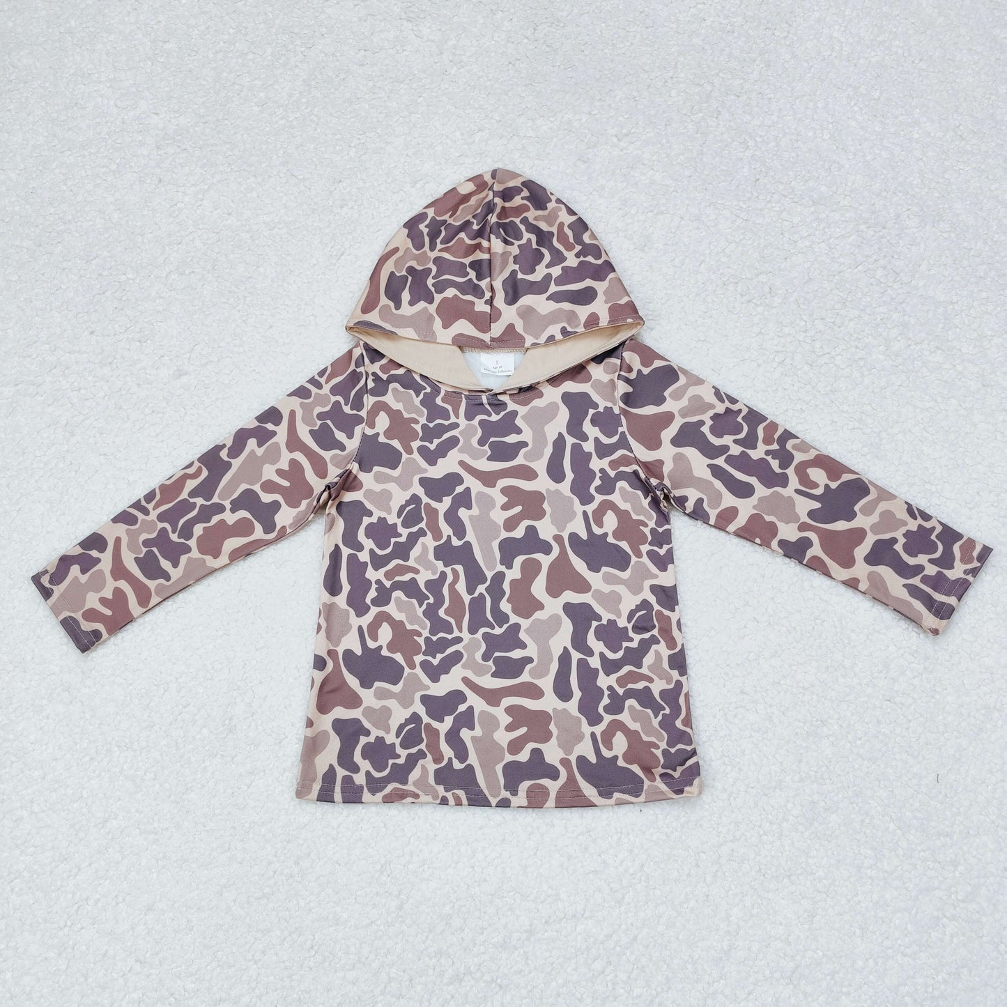 BT0739 RTS camo western   boy hoodie shirt top 202410