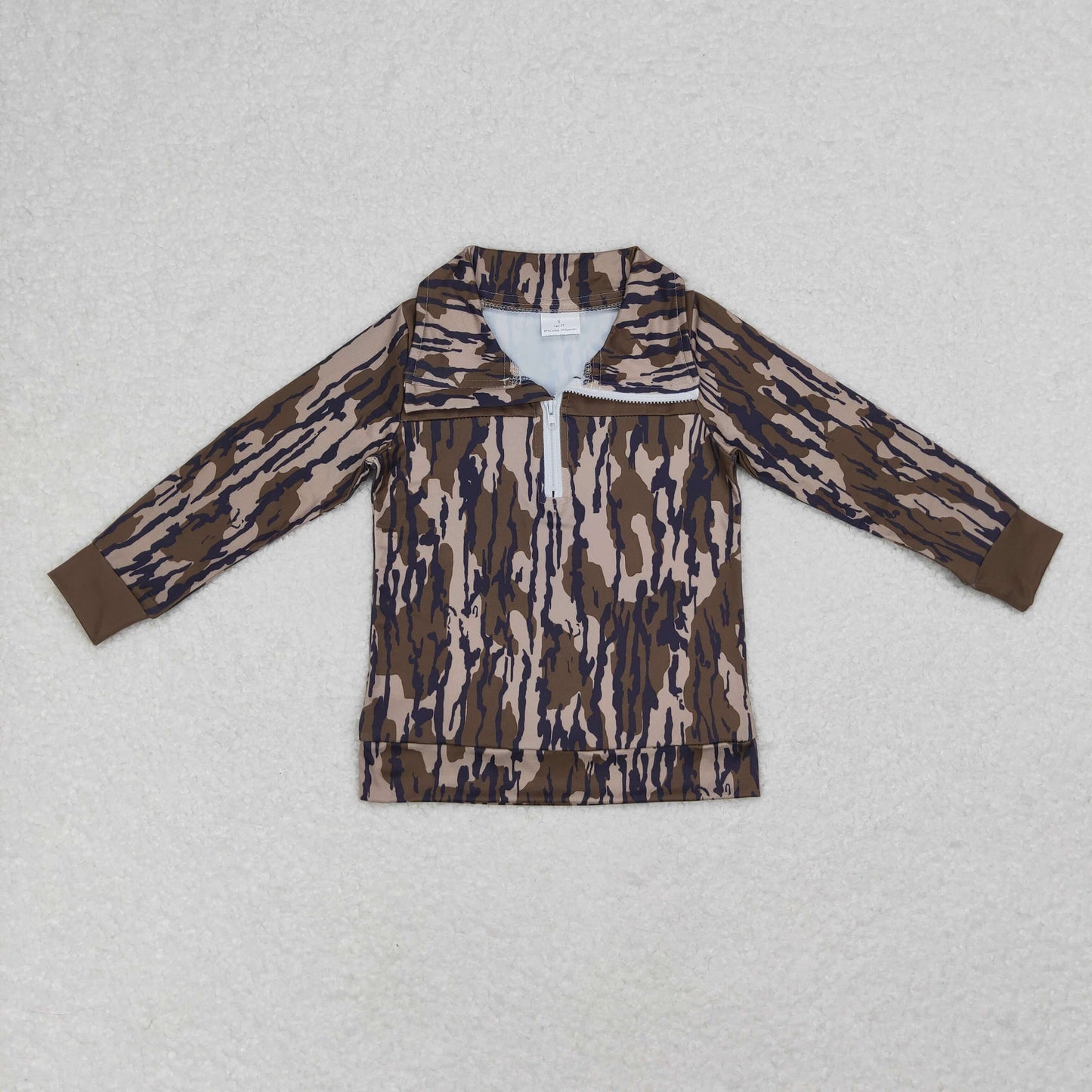 BT0811 camo zipper top shirts boy    202408 RTS