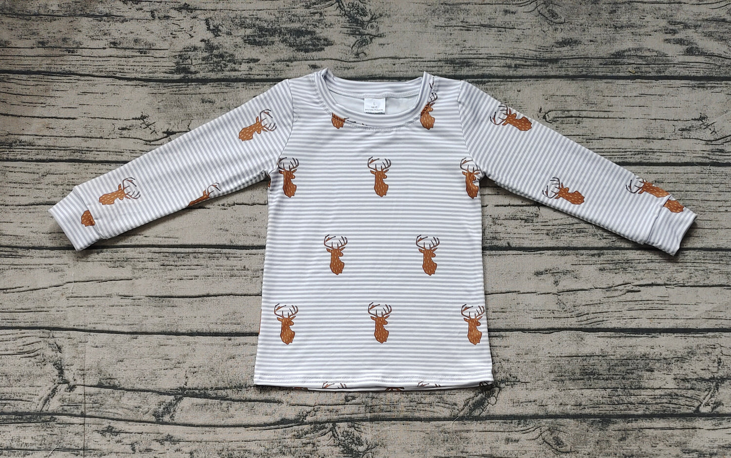 BT0854  preorder deerboy top  deer  T-shirt top 202409