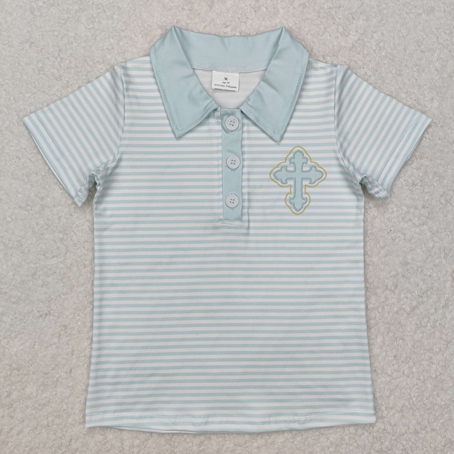 BT1045 western Easter cross boy top jacket shirt  202501  RTS
