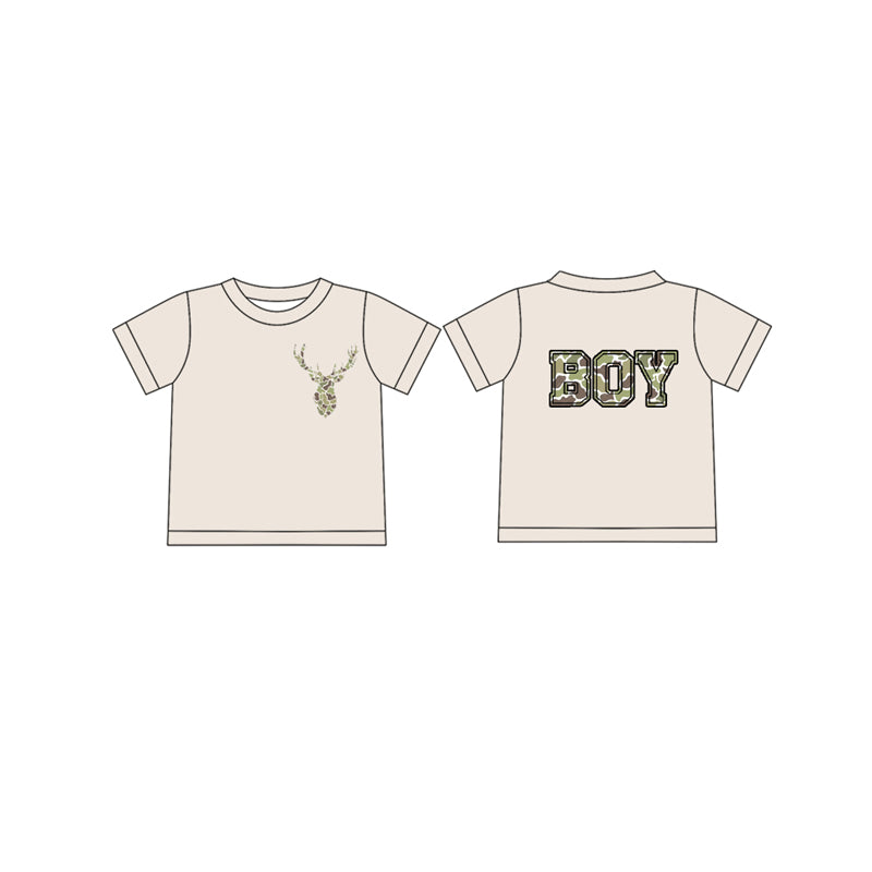 BT1138 deer boy top  t-shirt 202412 preorder