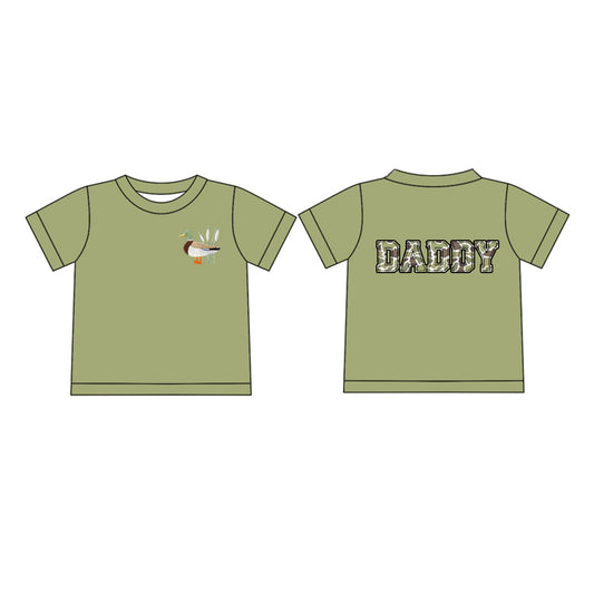 BT1147 adult duck camo daddy deer tee top t-shirt short sleeve 202412 preorder