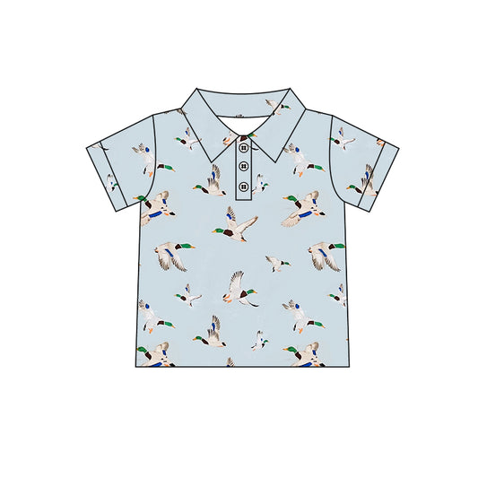 BT1210 western wild duck boy summer  top t-shirt 202503 preorder