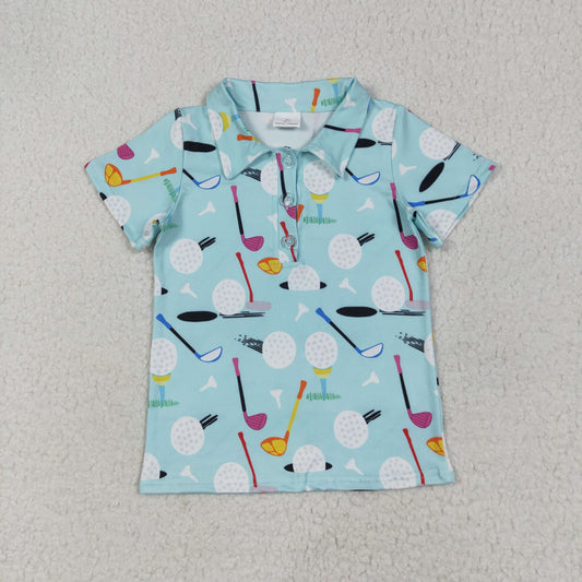 BT1234 golf western boy  top t-shirt 202506 RTS