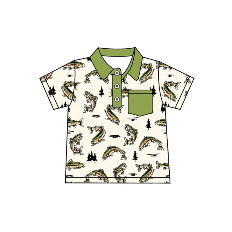 BT1245 western fish boy top t-shirt 202505 preorder