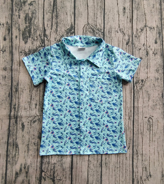BT1296 feather boy top  pullover 202507 preorder
