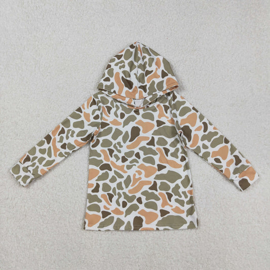 BT1313 hoodie camo hunting Buttons boy top coat pullover  202508  RTS