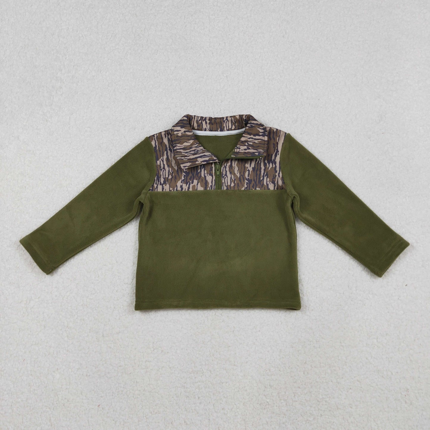 BT1317 camo western boy top coat pullover 202510 RTS