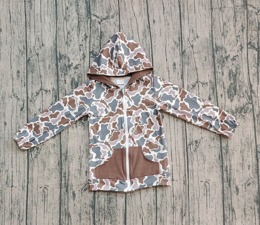 BT1376 zipper boy top coat pullover  202509 preorder
