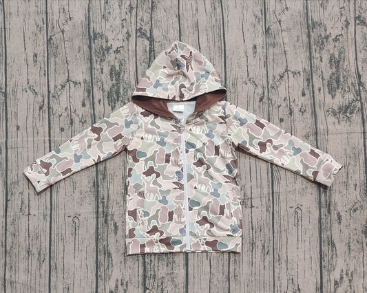 BT1390-XS-3XL  camo  HOODIE western long sleeve boy top coat camo pullover 202509 preorder