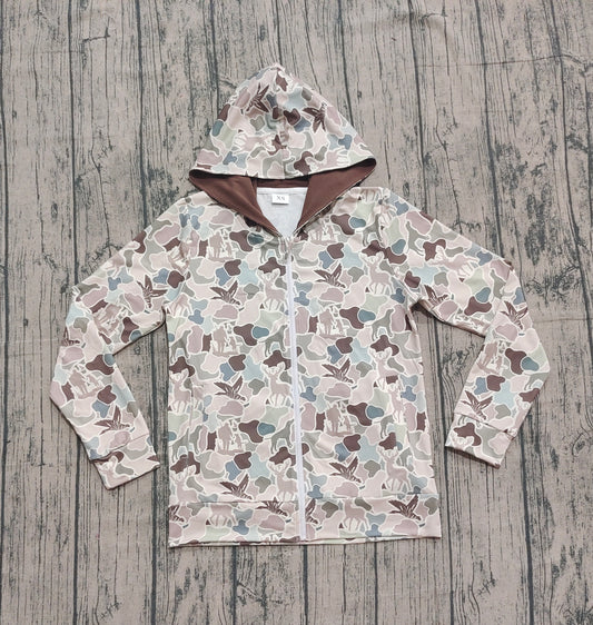 BT1392 camo adult men long sleeve top mama  202509 preorder