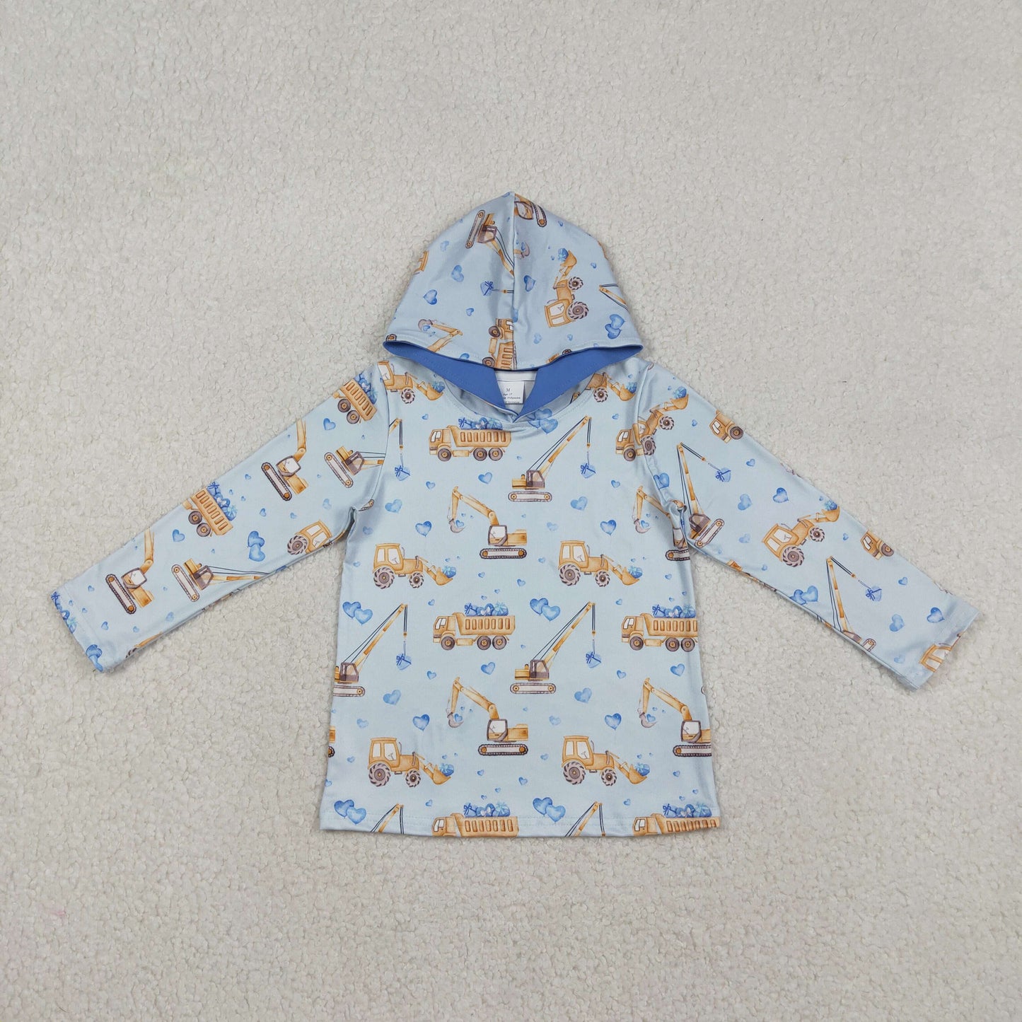 BT1509 tractor love boy hoodie top coat pullover  202512 RTS