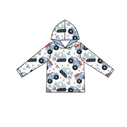 BT1511   love tractor boy hoodie top coat pullover  202511  preorder