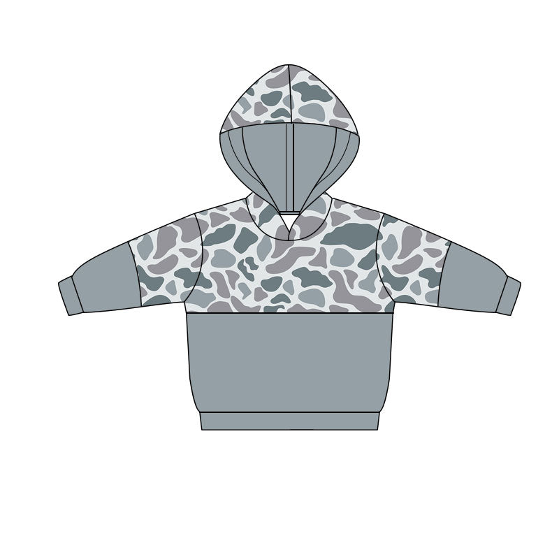 BT1515  camo boy hoodie top coat pullover  202511  preorder