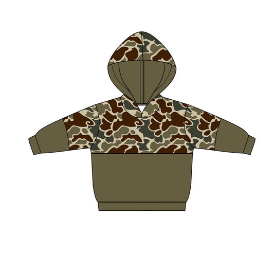 BT1520 camo boy hoodie top coat pullover  202511  preorder