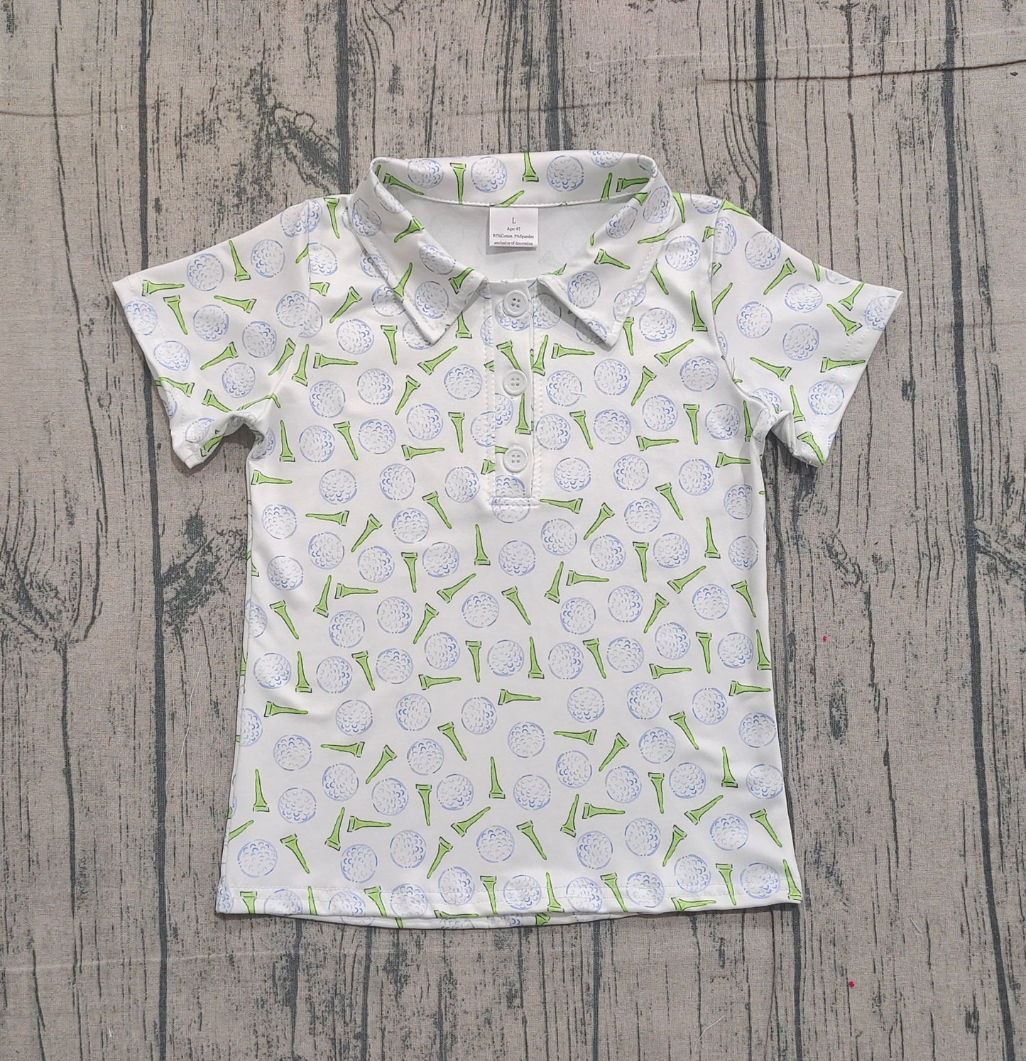 BT1582 golf boy top coat pullover  202512 preorder