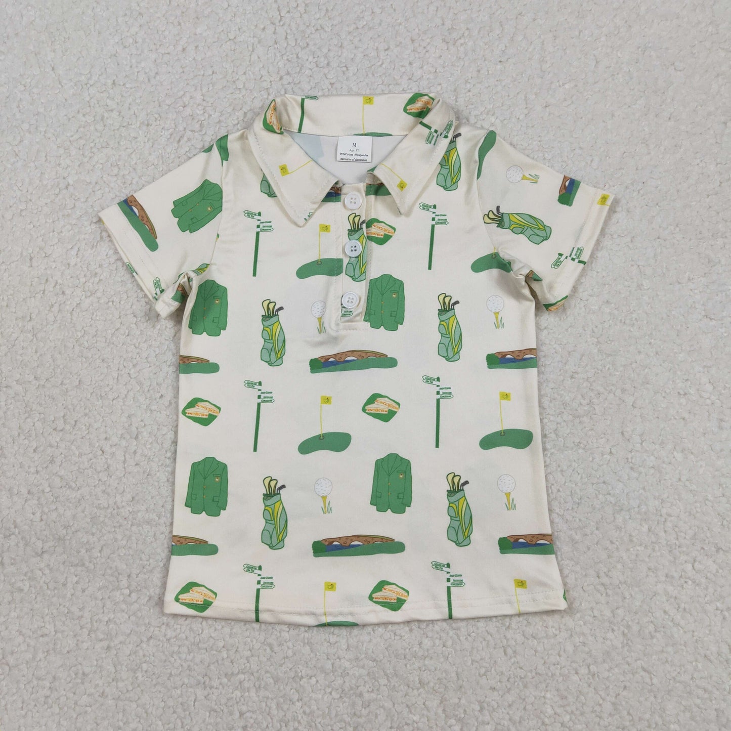 BT1583 golf boy top coat pullover  202512 RTS