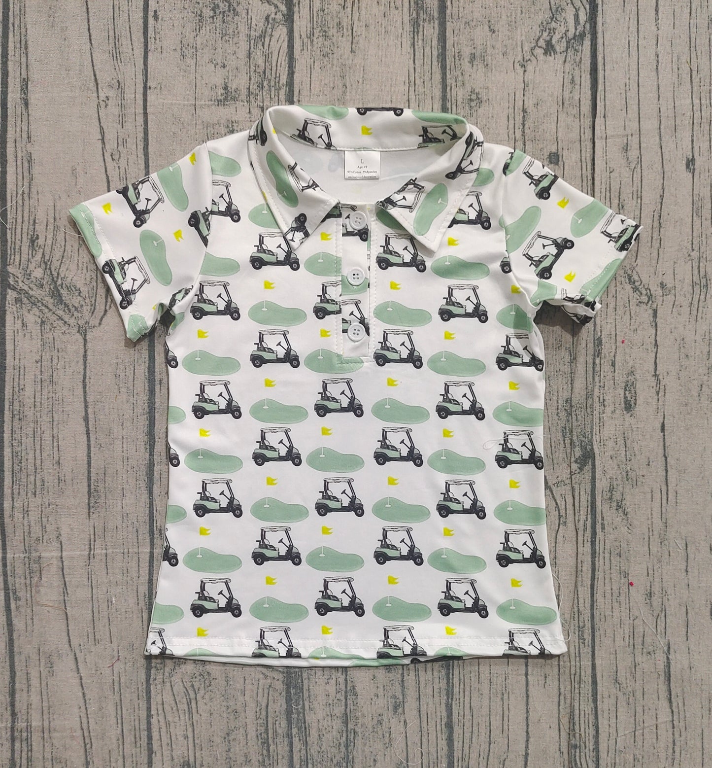 BT1585  golf boy top coat pullover  202512 preorder