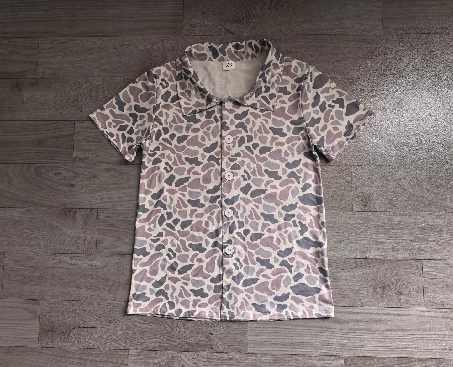 adult man BT1609 Buttons camo TOP clothes PREORDER