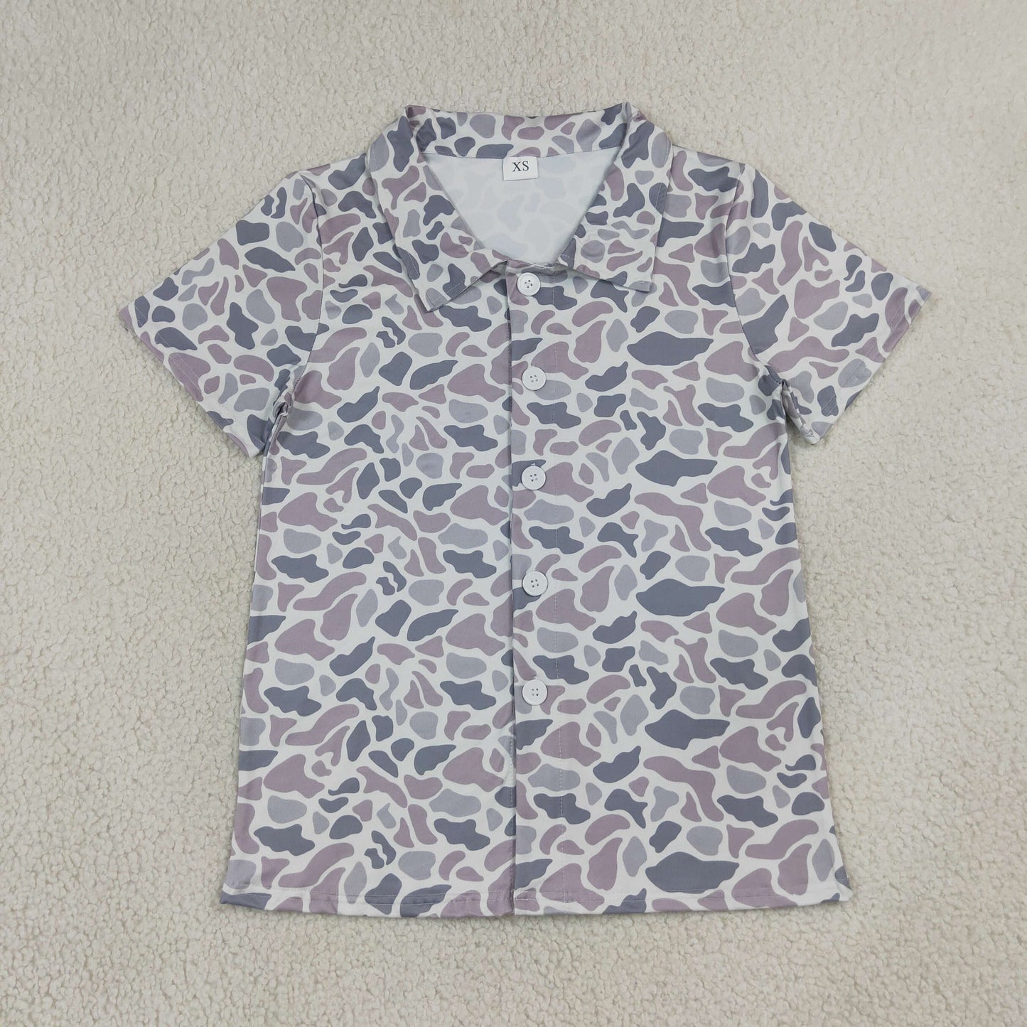 adult man BT1609 Buttons camo TOP clothes PREORDER