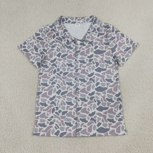 adult man BT1609 Buttons camo TOP clothes PREORDER