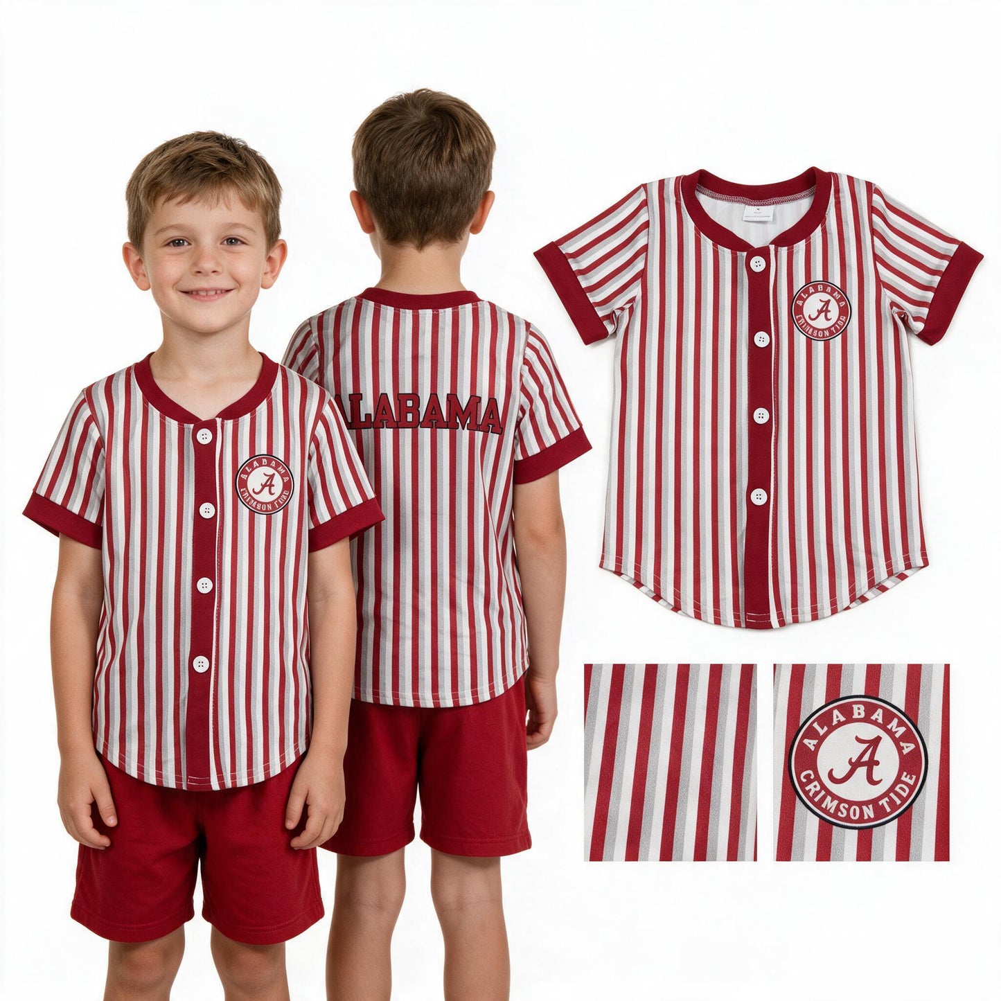 BT1745 ALABAMA team boy top coat pullover 202605 RTS