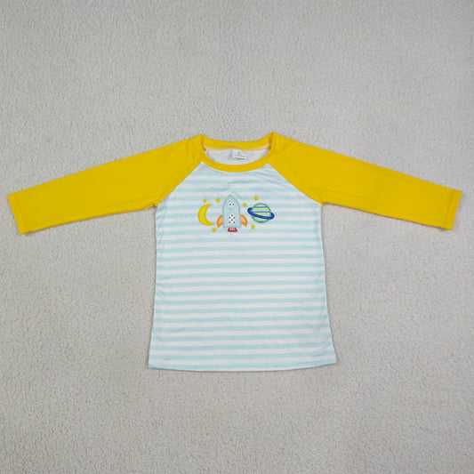 BT1831 Embroidery western boy top 202608 RTS
