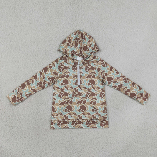 BT1850 Light Camo Hoodie GT1709 Toddler Camo Zip Up Hoodie Sweatshirt 202608 RTS