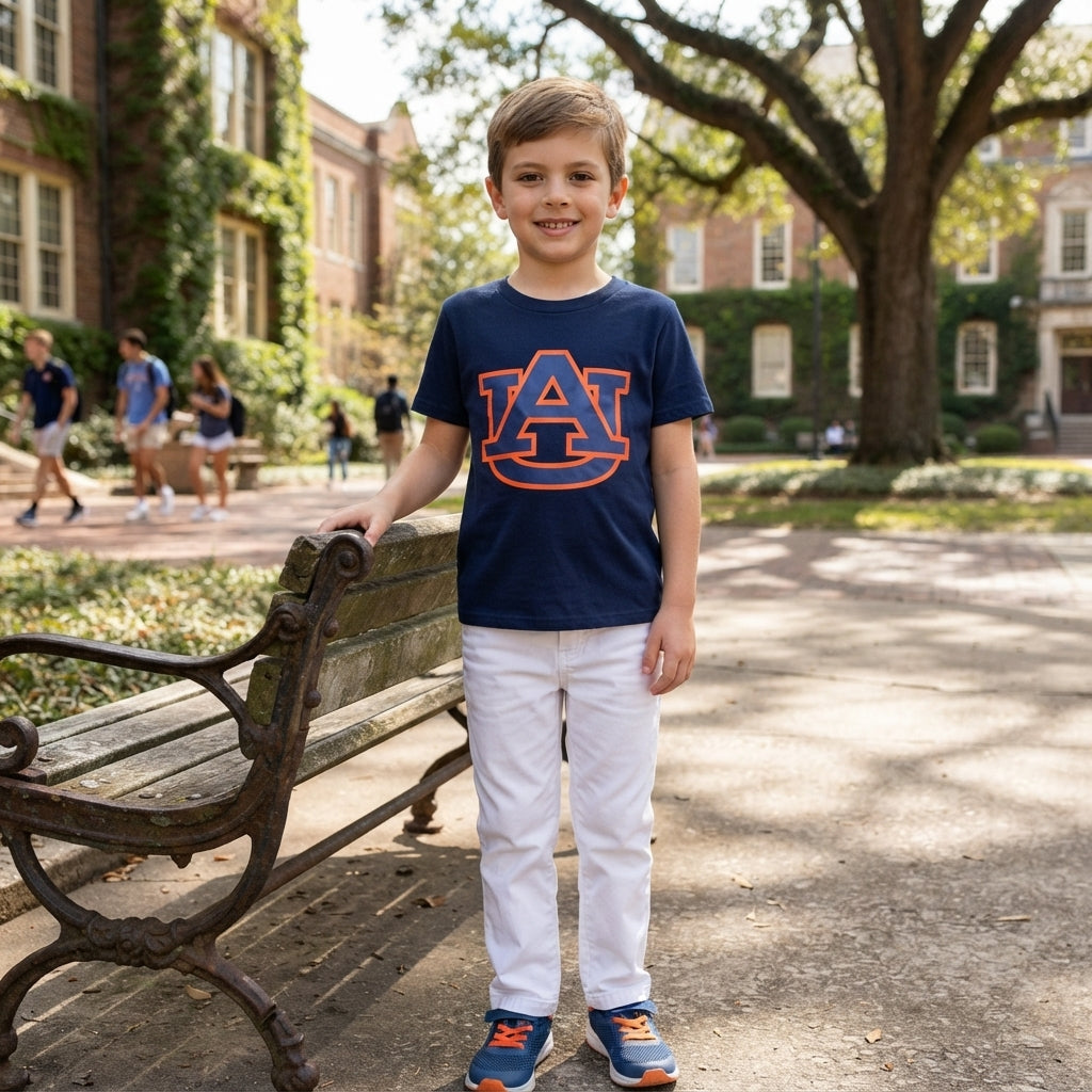 NO MOQ RTS BT1880-vinyl Baby Boy Clothes Solid Navy Plain Print Short Sleeve Tee Shirt 202609
