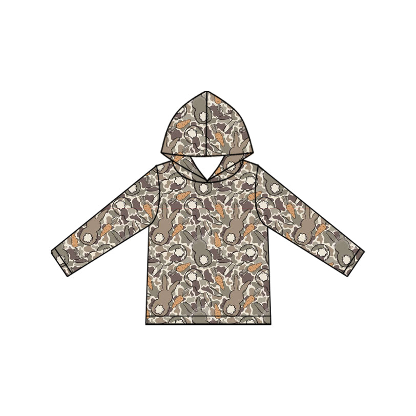 Pre-order BT1965 Hoodie Boys Fall Full Zip Camo Hunting Print Color Jacket
