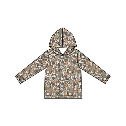 Pre-order BT1965 Hoodie Boys Fall Full Zip Camo Hunting Print Color Jacket