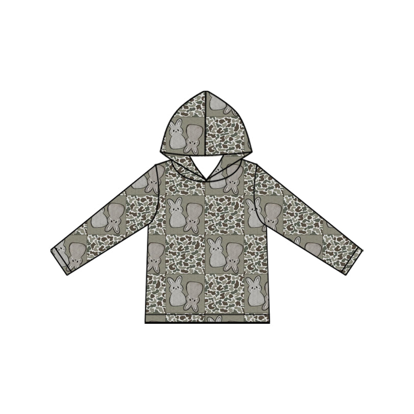 Pre-order BT1965 Hoodie Boys Fall Full Zip Camo Hunting Print Color Jacket