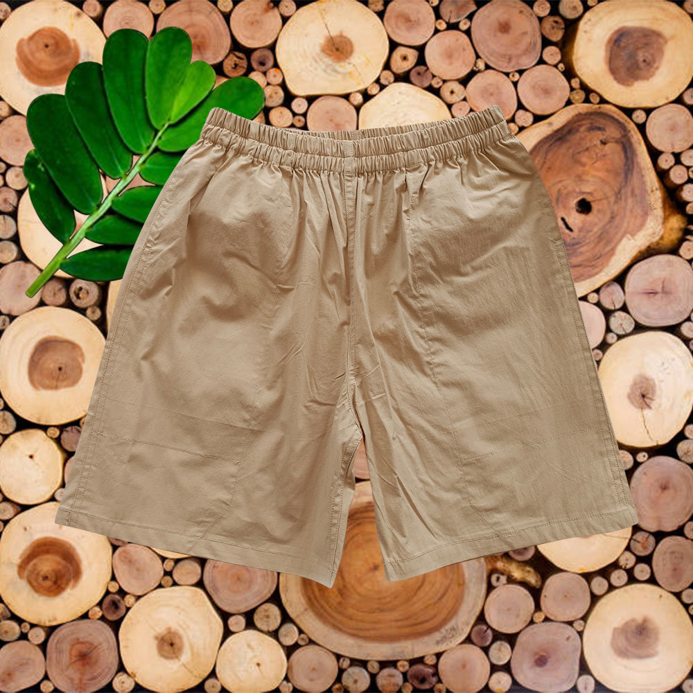 SS0106 girl boys shorts cotton solid brown pocket preorder 20230617 preorder