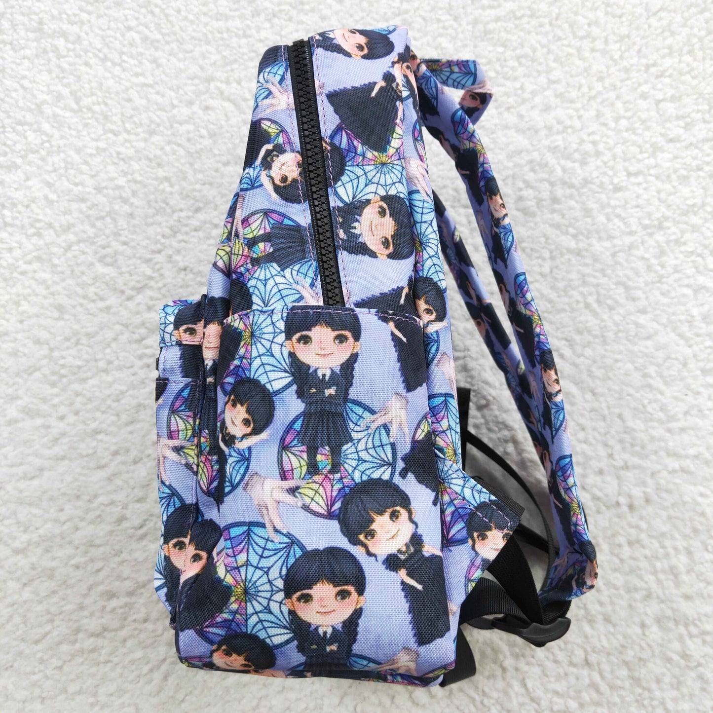 BA0055 cartoon Wednesday girl backpack bag 20230504 RTS 10*13.9*4 inches