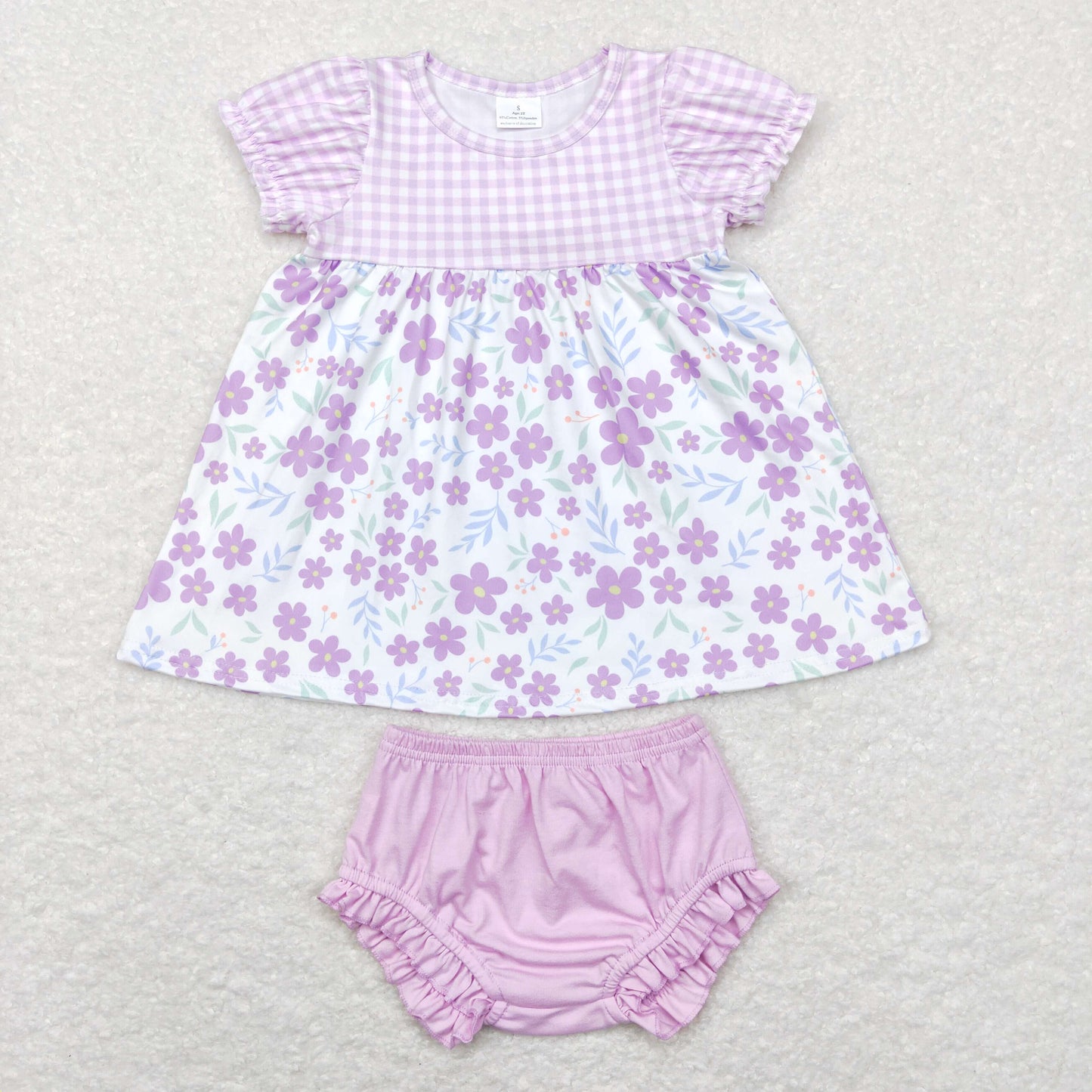 Easter flower GBO0214 bummies girl outfit 202312 RTS