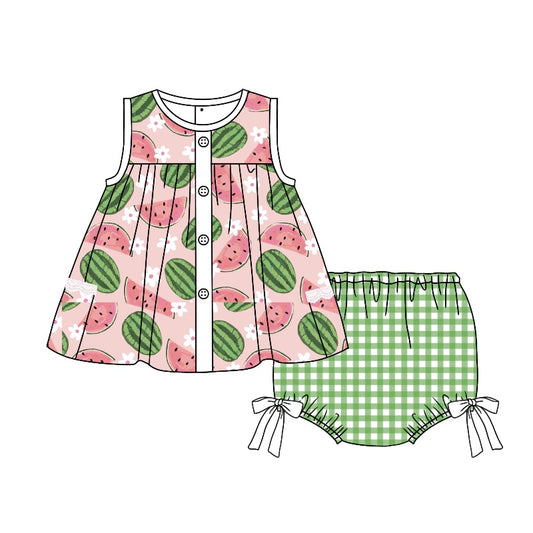 GBO0271 preorder watermelon girl bummie outfit 202312